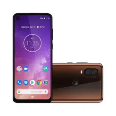 Smartphone Motorola Moto One Vision 128GB Bronze Tela 6,3" Câmera Dupla 48MP Selfie 25MP Android 9.0 Pie por R$ 1399