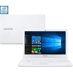 Notebook Samsung Expert X22 Intel Core 7 i5 8GB 1TB Tela LED FULL HD 15,6" Windows 10 - Branco