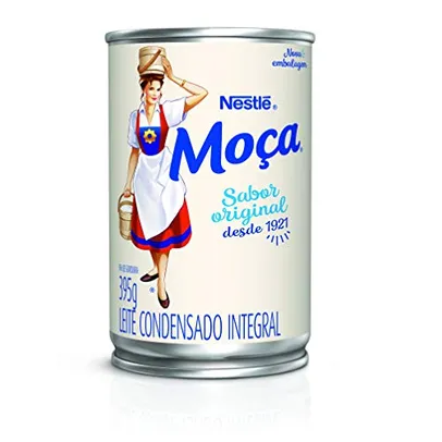 Leite Condensado, Moça Lata, 395g