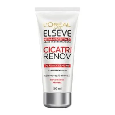 Leave In L'Oréal Paris Elseve Cicatri Renov 50ml - Incolor R$9