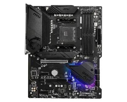 Product photo Placa Mãe Msi Mpg B550 Gaming Plus Atx DDR4 AM4 Amd B550