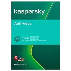 Kaspersky Anti-Vírus 5 usuários 1 ano - Licença Digital