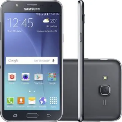 Smartphone Samsung Galaxy J7 Duos Dual Chip Android 5.1 Tela 5.5" 16GB 4G Câmera 13MP  R$ 663