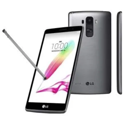 [Ponto Frio]  Smartphone LG G4 Stylus 4G H630 Titânio com Tela de 5.7", Android 5.0, Câmera 13MP e Processador Quad Core de 1.2 GHz - R$879,00