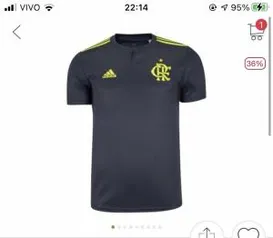 Camisa do Flamengo III 2019 adidas - Masculina R$136