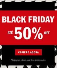 [Black Friday] 50% off em produtos selecionados na Vans