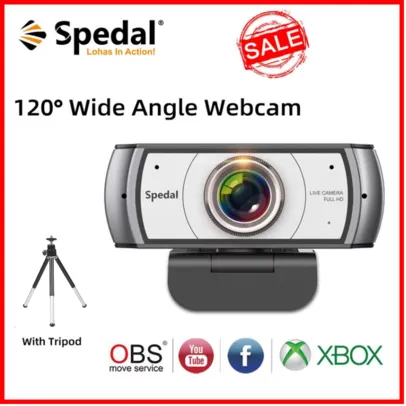 Saindo por R$ 144: WEBCAM C920 PRO SPEDAL WIDE 120 1080p 30fps | Pelando