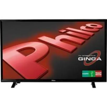 [AMERICANA]  TV LED 32" Philco PH32E31DG HD com Conversor Digital HDMI USB Closed caption 60Hz  R$ 1,007