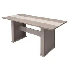 Mesa de Jantar Madesa Mirya 77,40x168cm - Amêndoa Bege .