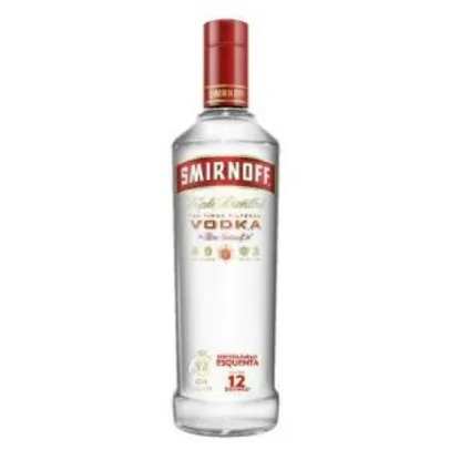 Vodka Smirnoff 600ml [AME 0.95 volta] | R$19