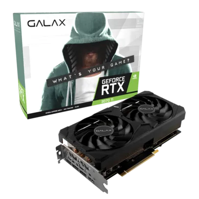 Placa de Vídeo Galax NVIDIA GeForce RTX 3070 Ti (1-Click OC), LHR, 8GB, GDDR6, DLSS, Ray Tracing, 37
