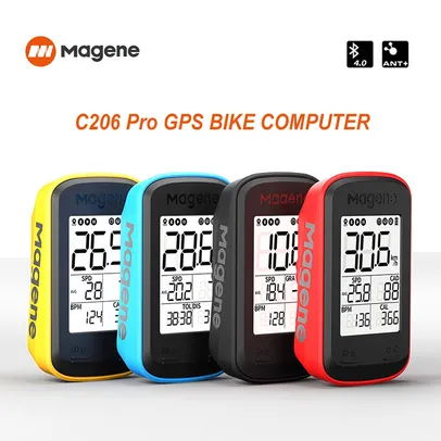 Ciclocomputador para Biclicletas Magene C206 Pro GPS