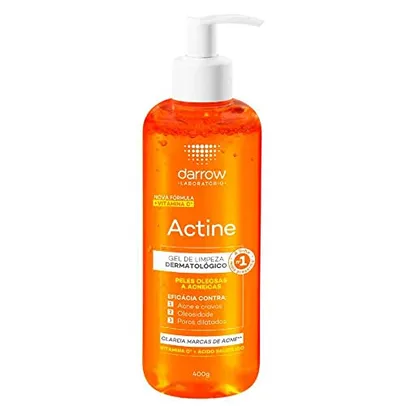 [PRIME]Actine Sabonete Líquido + Vit C, pele oleosa a acneira, Darrow - 400g, Laranja