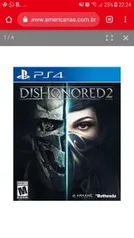 Dishonored 2 - PS4 por R$ 40