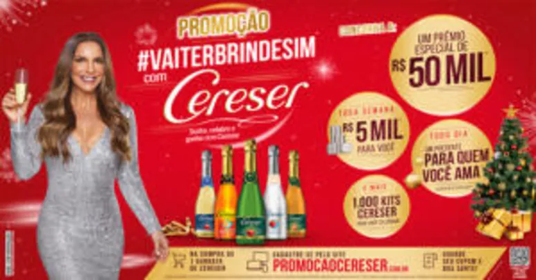 Promoção #vaiterbrindesim com Cereser