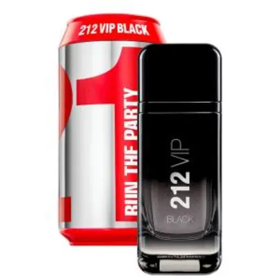 |BELEZANAWEB| CH 212 VIP Black Collector Eau de Parfum - 100ML - R$ 297,41