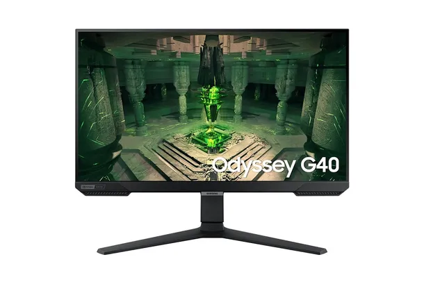 (Estudantes) Monitor Gamer Samsung Odyssey G40 27", IPS, 240 Hz, 1ms, Ajuste de Altura