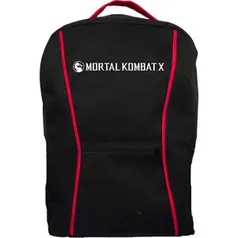 [Americanas] Mochila preta e vermelha - Mortal Kombat X