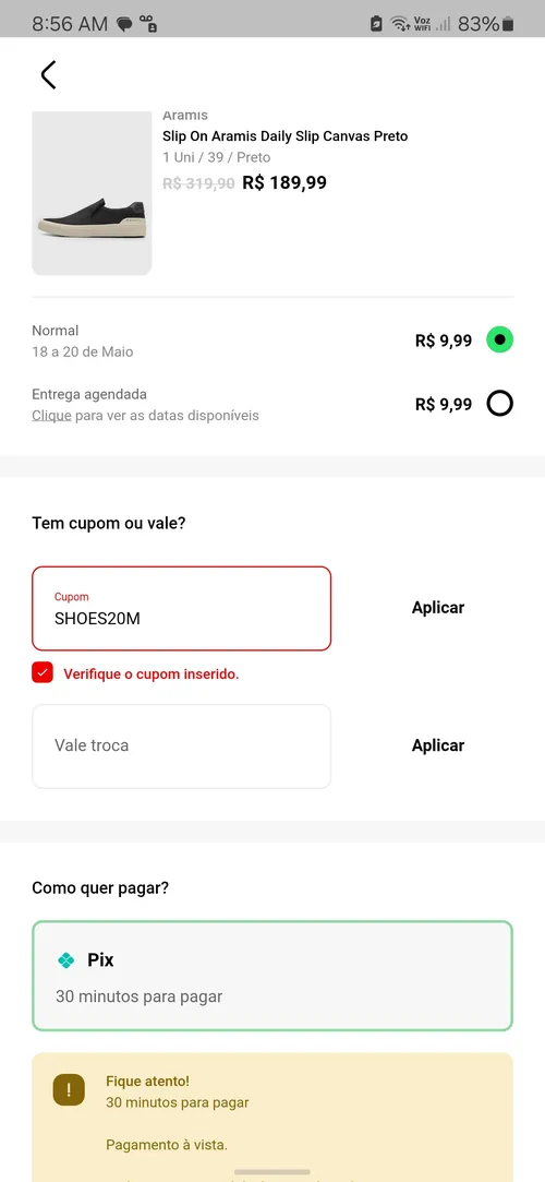 Imagen na descrição da promoção