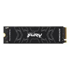 [APP] SSD Kingston Fury Renegade, 1 TB, M.2 2280, PCIe 4.0 x4, NVMe, Leitura: 7300 MB/s, Gravação: 6000 MB/s, Compatível com PS5 - SFYRS/1000G