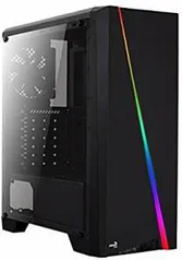 [Prime]Gabinete, Aerocool, Cylon, Mid Tower Rgb, Preto