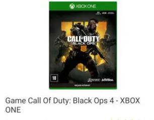 Call Of Duty Black Ops 4 - Xbox One | R$20