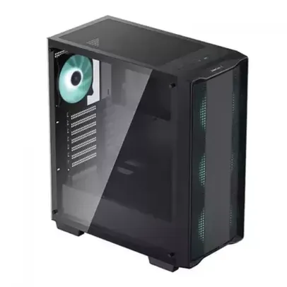 Gabinete Gamer DeepCool CC560, Mid-Tower, Lateral de Vidro, Com 4 Fans