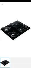 Cooktop 4 bocas Brastemp com grades piatina e acendimento automático