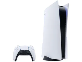 [C. Oro] PlayStation 5 825GB 1 Controle Branco Sony