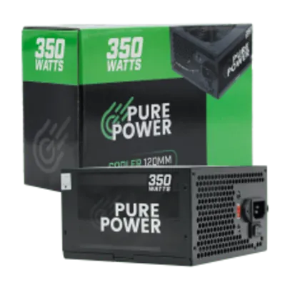 Fonte Pure Power, 350W, Black, PP-PSU1-350W