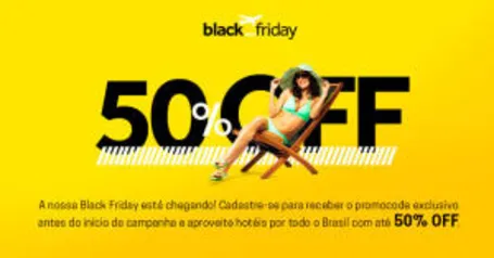 Black Friday em hotéis BHG - Reservas a partir de R$75