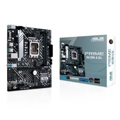 Placa-mãe Asus PRIME H610M-A D4, LGA 1700 H610, mATX, DDR4 - 90MB19P0-M0EAY0