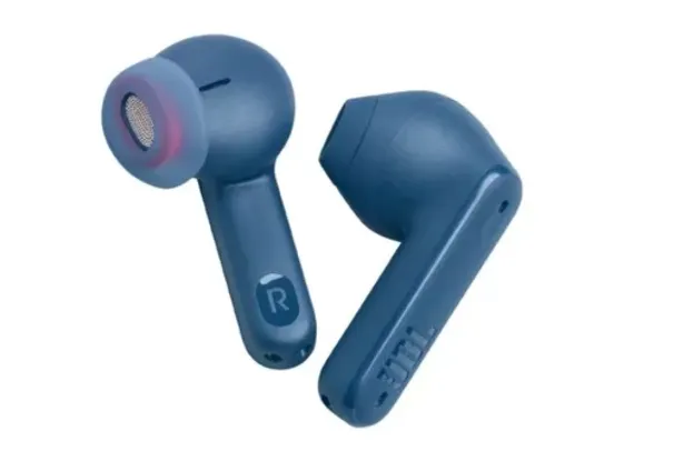 Fone de ouvido bluetooth JBL TFLEX TWS ANC AZUL, até 32 horas de bateria, IPX4 com 4 microfones