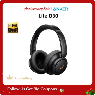 Fone De Ouvido Soundcore Life Q30 com Noise Canceling