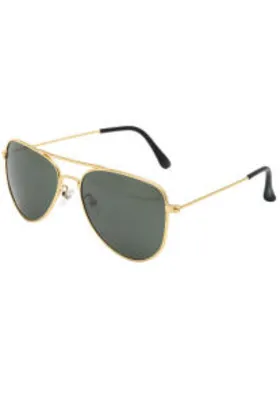 Óculos de Sol Equus Aviador Dourado/Preto R$44