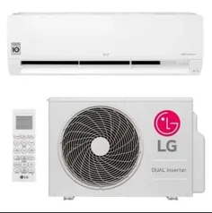 [AME 1.504] Ar Condicionado Split Hw Dual Inverter Voice Lg 9000 Btus Frio 220V Monofasico S4NQ09WA51A.EB2GAMZ R$1619