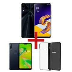 ZenFone 5Z 4GB/64GB Preto + ZenFone Max Shot 3GB/32GB Preto + Bumper para Zenfone Max Shot