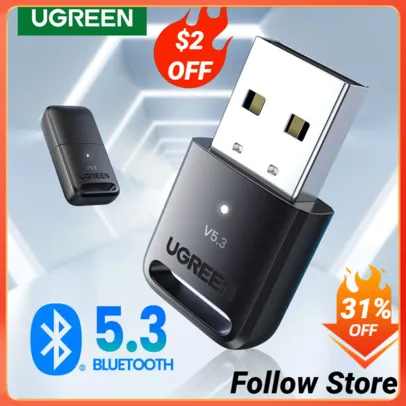 Adaptador USB Bluetooth 5.3 Ugreen