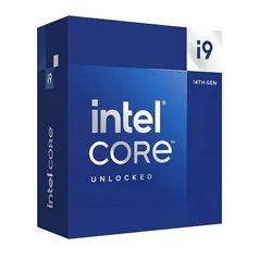 Processador Intel Core i9 14900K 14ª Geração 3.6 GHz (6.0GHz Turbo) 36MB Cache LGA 1700 - BX8071514900K