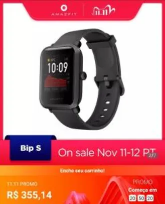 [11/11] Relógio Amazfit Bip S | R$ 355