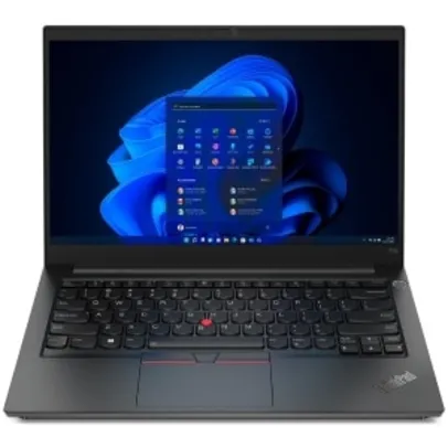 Notebook Lenovo Thinkpad E14 Gen3 (AMD), 14, 8G, 256G Windows 11, Ryzen 5 5500u, FHD TN