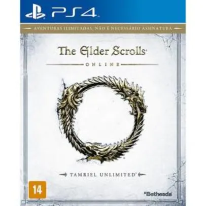 Game - The Elder Scrolls Online: Tamriel Unlimited - PS4 - R$ 19,99