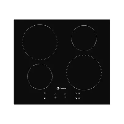 Cooktop de Indução 4 Bocas Gallant Vitrocerâmico Painel Touch Screen Preto 220V GCT04VINA-PT220