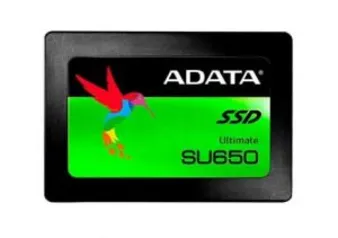 SSD ADATA SU650 240GB 2.5 SATA 6GB/S, ASU650SS-240GT-C - R$229,00