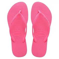 Chinelo Slim, Havaianas, Meninas, Rosa Cristal, 27/28 