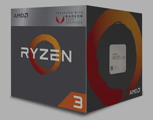 [Prime] Processador Ryzen 3 2200G 3.5GHz 6MB AM4, AMD, Ryzen 3 2200G | R$ 765