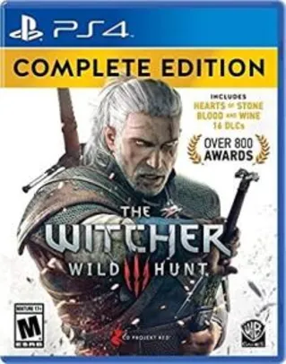 [PS4] The Witcher 3: Wild Hunt – Complete Edition | R$42