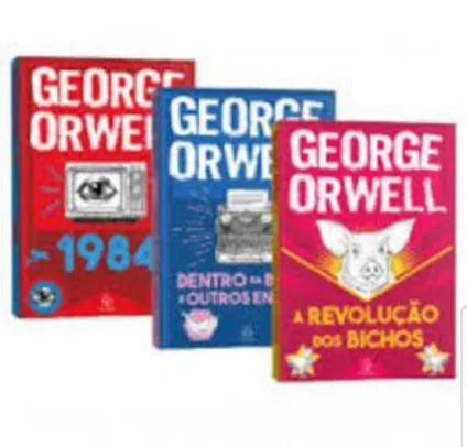Livros George Orwell [R$4,90 cada]