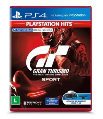 Gran Turismo Sport - PS4 | R$50