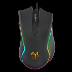 Mouse Gamer T-Dagger Second Lieutenant, RGB 8000 DPI, 8 Botões Programáveis, Black, T-TGM300 | R$ 110